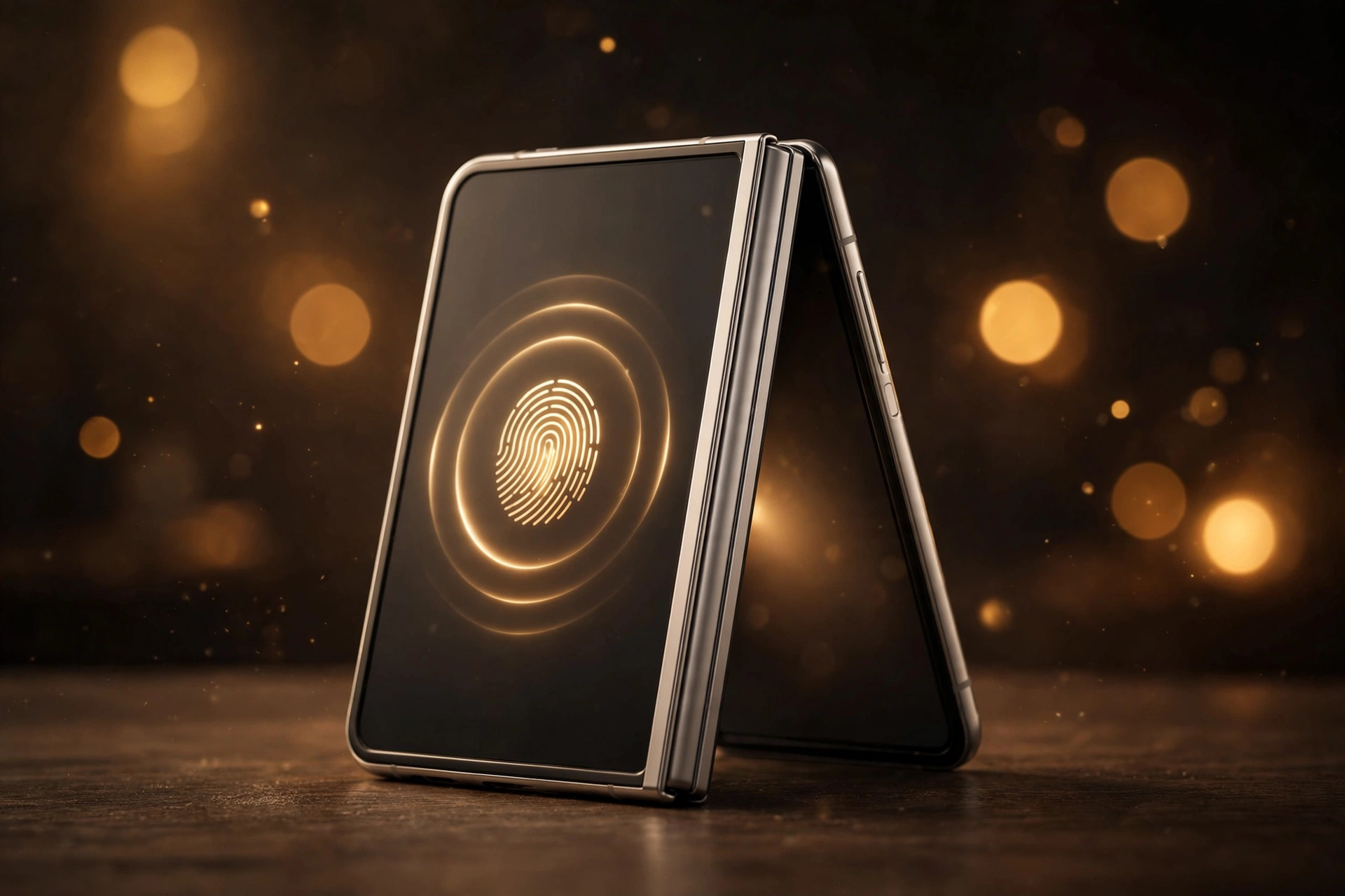 iPhone Duo 2 Face ID prototype foldable phone with clean cover screen
